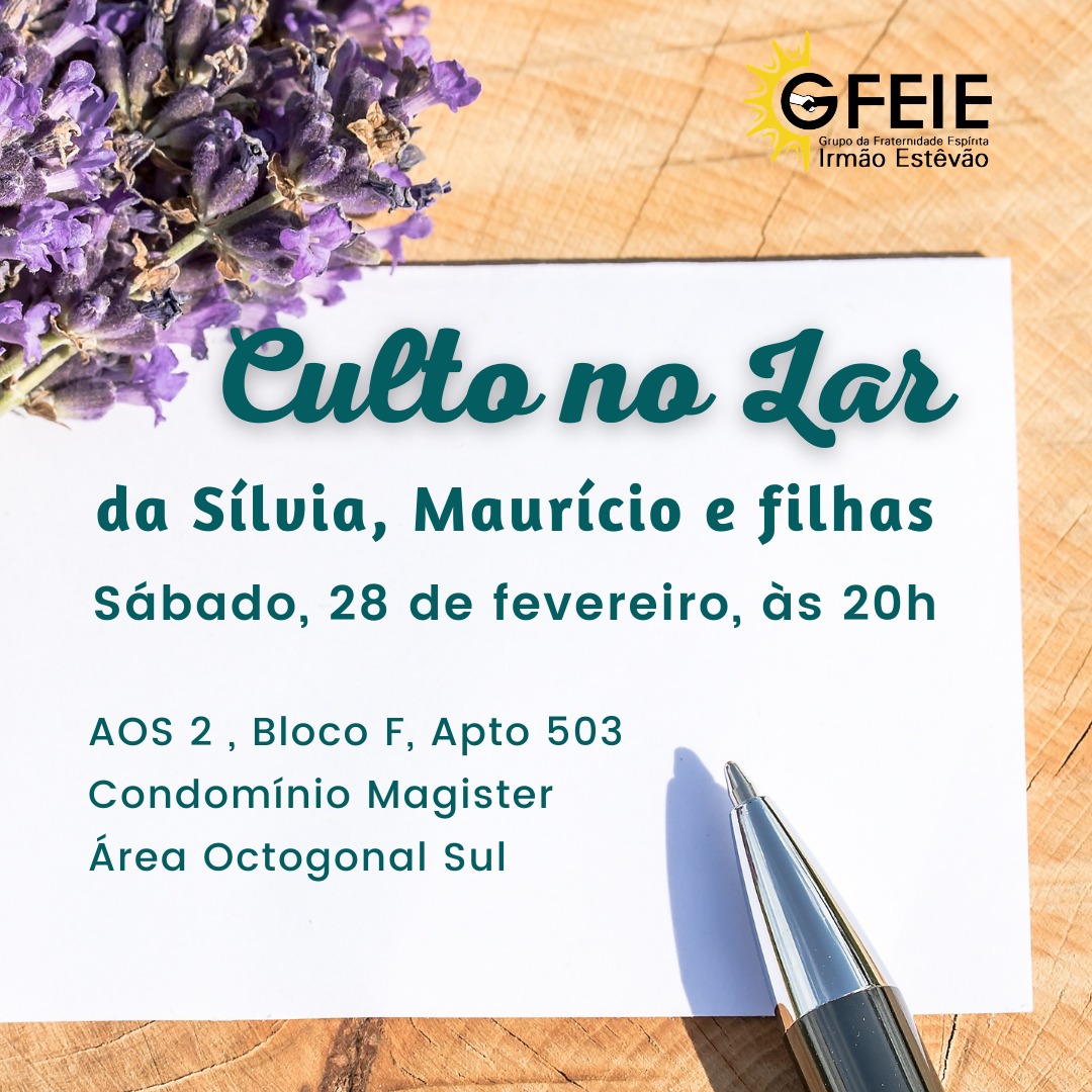 Explicações sobre o Culto no Lar