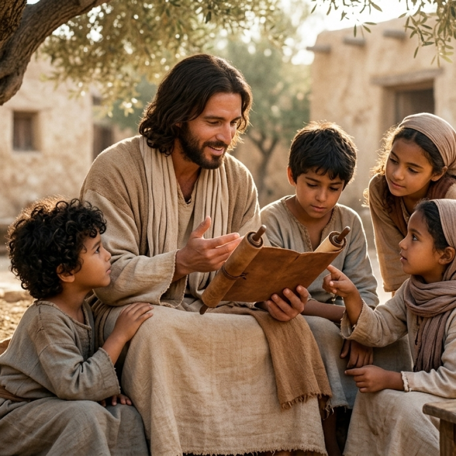 Jesus_Crianças_Evangelho